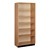 Tall Storage Cabinet w/ Open Shelves (36" W x 23" D x 84" H)